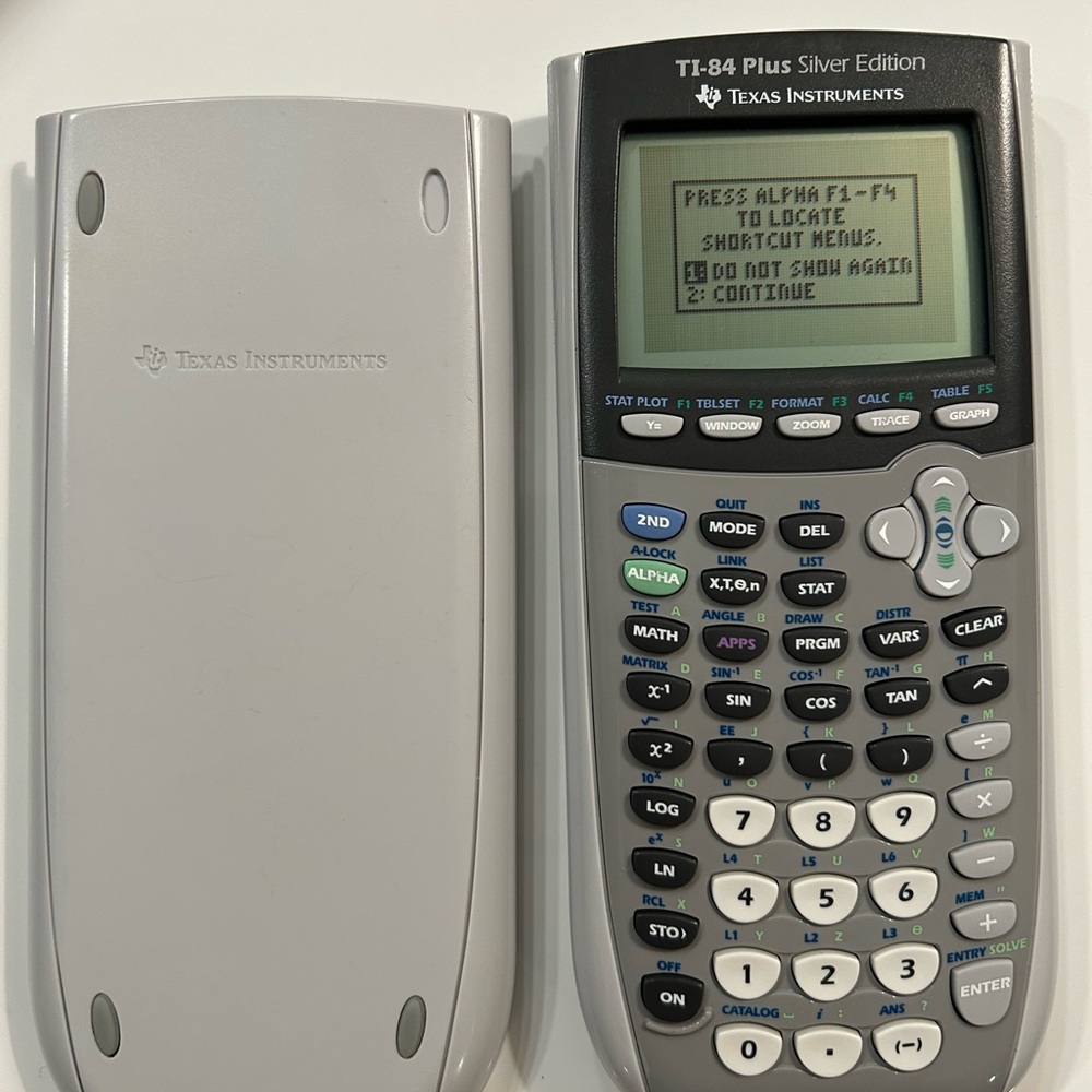 Texas Instruments TI-84 Plus Silver Edition Calculator